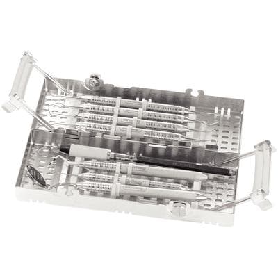 Hu-Friedy IMS Signature Series Double-Decker Cassette, 8-Instrument Capacity, Gray, 3" x 8" x 1.5", IM9081 thumbnail 8