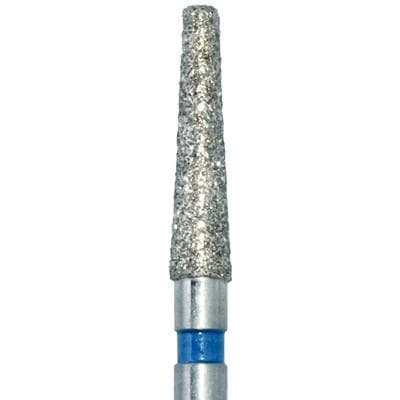 Meisinger Multi-Use Diamond Bur, FG, Long Tapered Round Edge, #847R, 1.8 mm, Medium Grit, Blue Ring, 5/Pk, 847R-018-FG thumbnail 10
