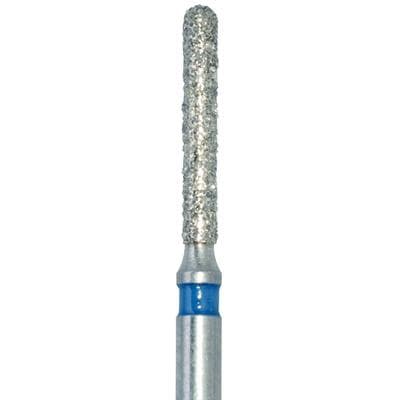 Meisinger Multi-Use Diamond Bur, FG, Round End Cylinder, #881, 1.2 mm Head, Medium (Blue), 5/Pk, 881-012-FG thumbnail 12