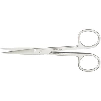 Miltex Surgical Operating Scissors, Straight, Sharp/Sharp, Stainless Steel, 4-1/2", 5-2 thumbnail 10