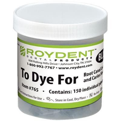 To Dye For Caries Indicator, Blue, Predosed Pipettes, Bulk Pack of 150, 765 thumbnail 6