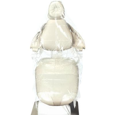 Plasdent Full Chair Cover, X-Large, 44" x 74", Clear, 100/Box, PS110 thumbnail 9