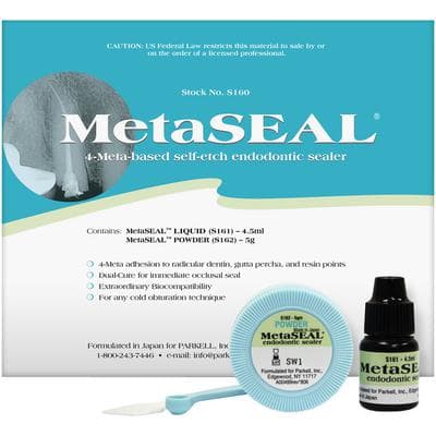 MetaSEAL Endodontic Sealer Complete Kit, Self-Etch Dual-Cure Resin Sealer, 4.5 mL Liquid & 5 g Powder, S160 thumbnail 16