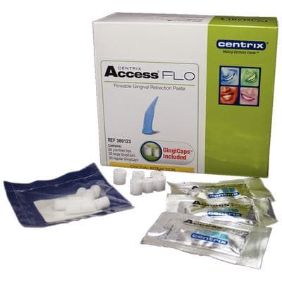 AccessFLO Gingival Retraction Paste, Clay-Based, 15% Aluminum Chloride, 60 Prefilled Unit-Dose Tubes, 360123 thumbnail 9