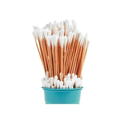 Crosstex Premium Cotton Tipped Applicators, 6", Non-Sterile, Wood Shaft, 1000/Pk, H6C thumbnail 16