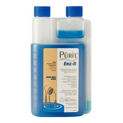 Purit Enz-It Enzymatic Ultrasonic Cleaner & Presoak Solution, 16 oz Bottle, PE016 thumbnail 11