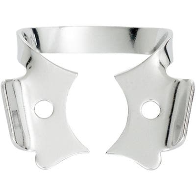 Hygenic HySolate Gloss Finish Winged Rubber Dam Clamp #7, Flat Jawed, General Purpose, Lower Molar, H02758, 1/Pk thumbnail 18