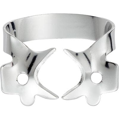 Hygenic HySolate Rubber Dam Clamp, #8A, Winged, Gloss Finish, Small Partially Erupted Molars, 1/Pk, H02759 thumbnail 13