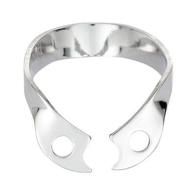 Hygenic HySolate Rubber Dam Clamp, #W00, Wingless, Gloss Finish, Upper & Lower Premolar/Anterior, H02769, 1/Pk thumbnail 11