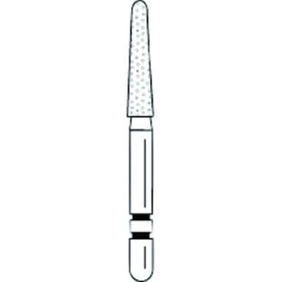 Two Striper® TSZtech Diamond Bur Friction Grip 770.8ZF Round-End Taper, ZF Grit, 5/Pack, 2015664 thumbnail 12
