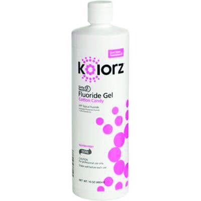 Kolorz Sixty-Second Fluoride Gel, Cotton Candy, 1.23% APF, Thixotropic, 16 oz Bottle, 777303 thumbnail 10