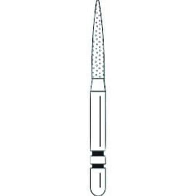 Two Striper® TSZtech Diamond Bur Friction Grip L260.8ZM Flame, Long Shank, 5/Pk, 2015677 thumbnail 12