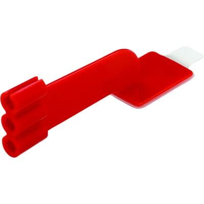 EzAim Individually Cut Adhesive Sensor Holder, Bitewing, Red, 50/Pk, 131118 thumbnail 14