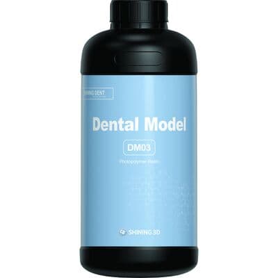 Shining 3D Dental Model Resin DM03, Gray, 1 kg Bottle thumbnail 3