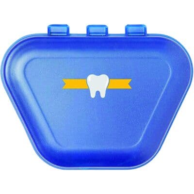 Zirc Imprinted Denture Box, Midnight Blue, 144/Pack, 30V800T thumbnail 5