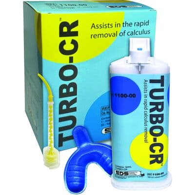 Turbo-CR Calculus Scaling Foam Kit, 50 mL Automix Cartridge with 15 Large Mixing Tips and 30 Single Foam Arch Trays, EDS-1100-00 thumbnail 6