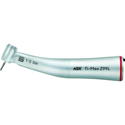 NSK Ti-Max Z99L High Speed Electric Handpiece, 1:5 Increasing, 100° Angled Head, Push Button DURAPOWER Chuck, Optic, Quattro Spray, CA13140001 thumbnail 5