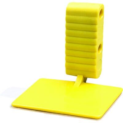 EzAim ComforTab Adhesive Sensor Holder, Posterior, Yellow, 50/Pk, 131125 thumbnail 9