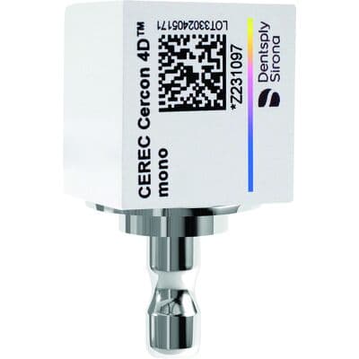 CEREC Cercon 4D Multidimensional Zirconia CAD/CAM Milling Block, Mono, Shade A1, 4/Box thumbnail 8