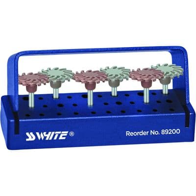 SS White Jazz Twist Intraoral Composite Polishing Kit, 6-Piece, RA, Assorted Grits, 89200 thumbnail 3