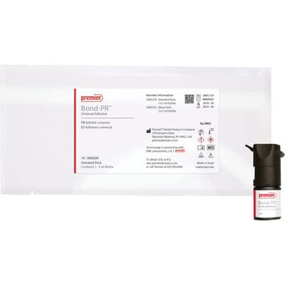 Bond-PR Universal Adhesive, Light Cure, Standard Pack, 5 ml Bottle, 3005250 thumbnail 6