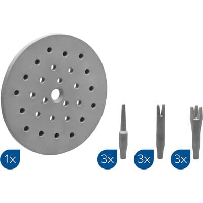 IPS e.max CAD Crystallization Tray Kit, 1 Tray & 9 Pins (3 Small, 3 Medium, 3 Large) thumbnail 3