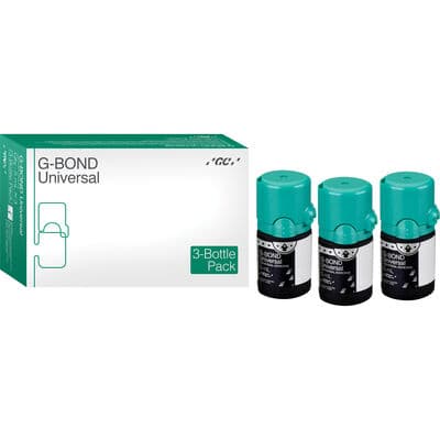 G-Bond Universal Adhesive, Light/Dual/Self Cure, 5 mL Bottle, 3-Bottle Value Pack thumbnail 4