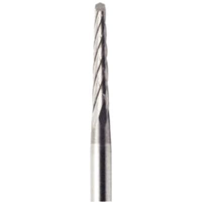 Meisinger HM161RX-018-SU Surgical Lindemann Carbide Bur, X-Cut, Tapered Point, 1.8 mm Head, FGXL Shank, 2/Pack thumbnail 5