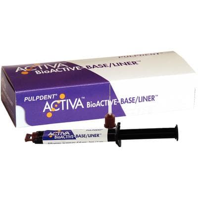 Pulpdent ACTIVA BioACTIVE-Base/Liner Single Pack, 5 mL / 7 g Syringe with 20 Automix Tips, VB1 thumbnail 26