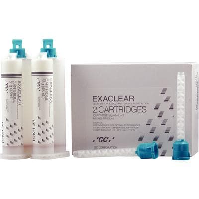 EXACLEAR™ Clear VPS Bite Registration Material, 48 mL Cartridges, Complete Package, 2/Pk, 008482 thumbnail 9