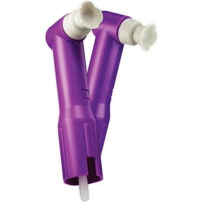 Prophyciency Clean & Polish Disposable Prophy Angles with ButlerBloom Contouring Cup, 90° Purple, Latex-Free, 200/Box, 1211P thumbnail 15