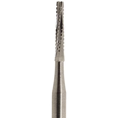 Meisinger FG Surgical Carbide Bur #700L, X-Cut Taper, Flat End, 1.0 mm Head, Extra Long/Surgical Shank, 5/Pack, HM33L-010-SU thumbnail 6