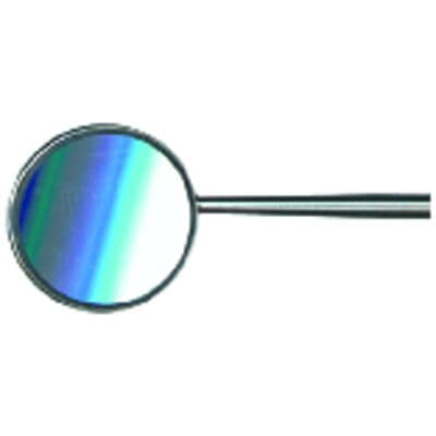 PDT Front Surface Cone Socket Mouth Mirror #4, Rhodium Coated, 7/8", Stainless Steel, 1/Pkg thumbnail 10