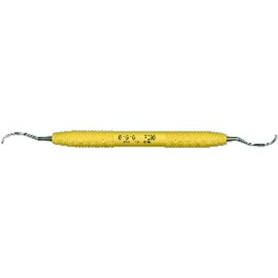 PDT Amazing Gracey 15/16 Curette, Double-Ended, Sunshine Yellow Resin Handle, 6.5" Long, R030 thumbnail 14