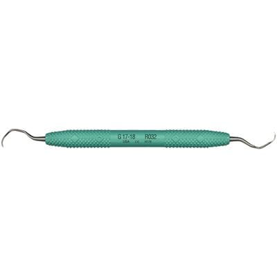 PDT Amazing Gracey Curette, Double-Ended, 17/18, Caribbean Green Resin Handle, R032 thumbnail 15