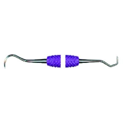 PDT Cruise Line H5/33 Double-Ended Sickle Scaler, Jacquette, Passionate Purple Resin Handle, R111 thumbnail 15