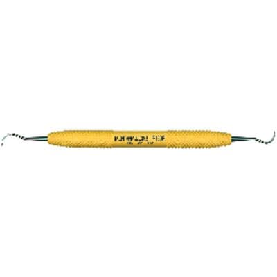 Montana Jack Rigid Sickle Scaler, Double-Ended, Sunshine Yellow Resin Handle, R138R thumbnail 17