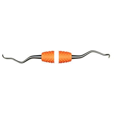 PDT Wingrove L3-4 Titanium Implant Scaler, Double-Ended, Langer 3/4, Orange Resin Handle, R680 thumbnail 10