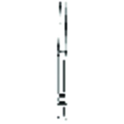 Two Striper® Diamond Bur, FG Friction Grip, Fine, Red, Flat-End Taper, #723.8F, 1.7 mm Major / 1.3 mm Minor Diameter, 8.0 mm Head Length, 5/Pkg, 2015262 thumbnail 8