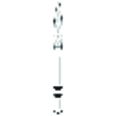Two Striper® Diamond Bur, FG Long Shank, Flame, Coarse, Green, #L265.8C, 1.4 mm Major/0.4 mm Minor Diameter, 8.0 mm Length, 5/Pkg, 2015654 thumbnail 9