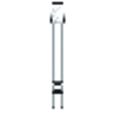 Two Striper® Diamond Bur, FG, KR Taper Flat End, Fine, Red, #712.3F KR, 5/Pkg, 2015995 thumbnail 8