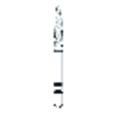 Two Striper TS2000 Spiral Cut Diamond Bur, FG, Flat-End Taper, #2001.8, Coarse, Green, 1.6 mm Major/1.1 mm Minor, 8 mm, 5/Pk, 2000018 thumbnail 10