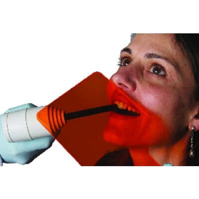 Cure-Shield Handheld Visible Light Shield, Orange, 5" Square with 5" Handle, 3/Pk, 9006166 thumbnail 13