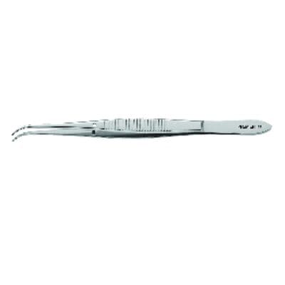Premier Perry Cotton & Dressing Pliers, 5 in, Serrated Curved Tips, Stainless Steel, 9065082 thumbnail 9