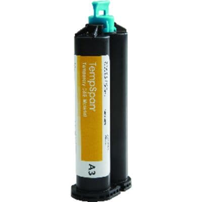 TempSpan Dual Cure Temporary Crown & Bridge Material, A3, 50 ml Cartridge Refill, N69AD, 1/Pk thumbnail 16
