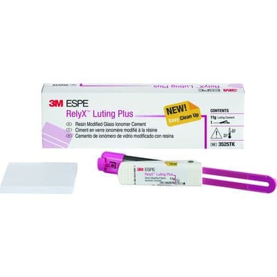 RelyX Luting Plus Resin-Modified Glass Ionomer Cement, Clicker Dispenser Trial Kit, 11 g, 1/Pk, 3525TK thumbnail 24