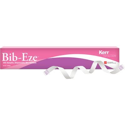 Bib-Eze Disposable Bib Holders, Adhesive Ends, White, 250/Box, 35053 thumbnail 12