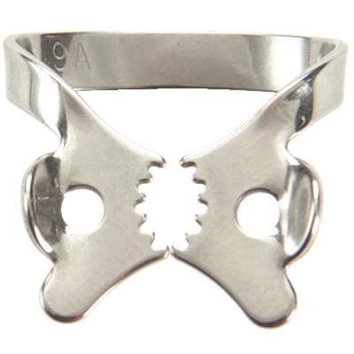 Ivory Tiger Rubber Dam Clamp, #2T Bicuspid, Winged, Serrated Jaws, Stainless Steel, 1/Pk, 50057843 thumbnail 12