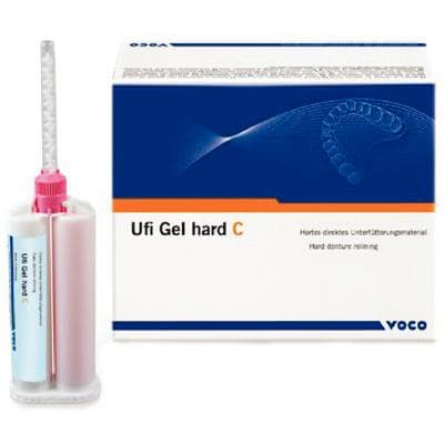 Ufi Gel hard C Denture Relining Material, 80g Refill Cartridge, 1 Cartridge + 10 Mixing Tips thumbnail 13