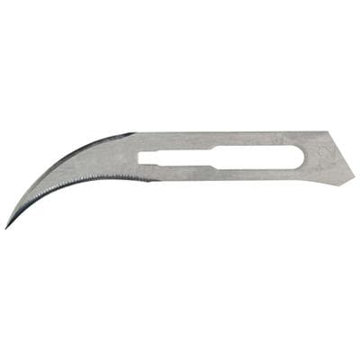 Miltex Carbon Steel Sterile Surgical Blade #12B (Double-Edge), 100/Box, 4-112B thumbnail 17